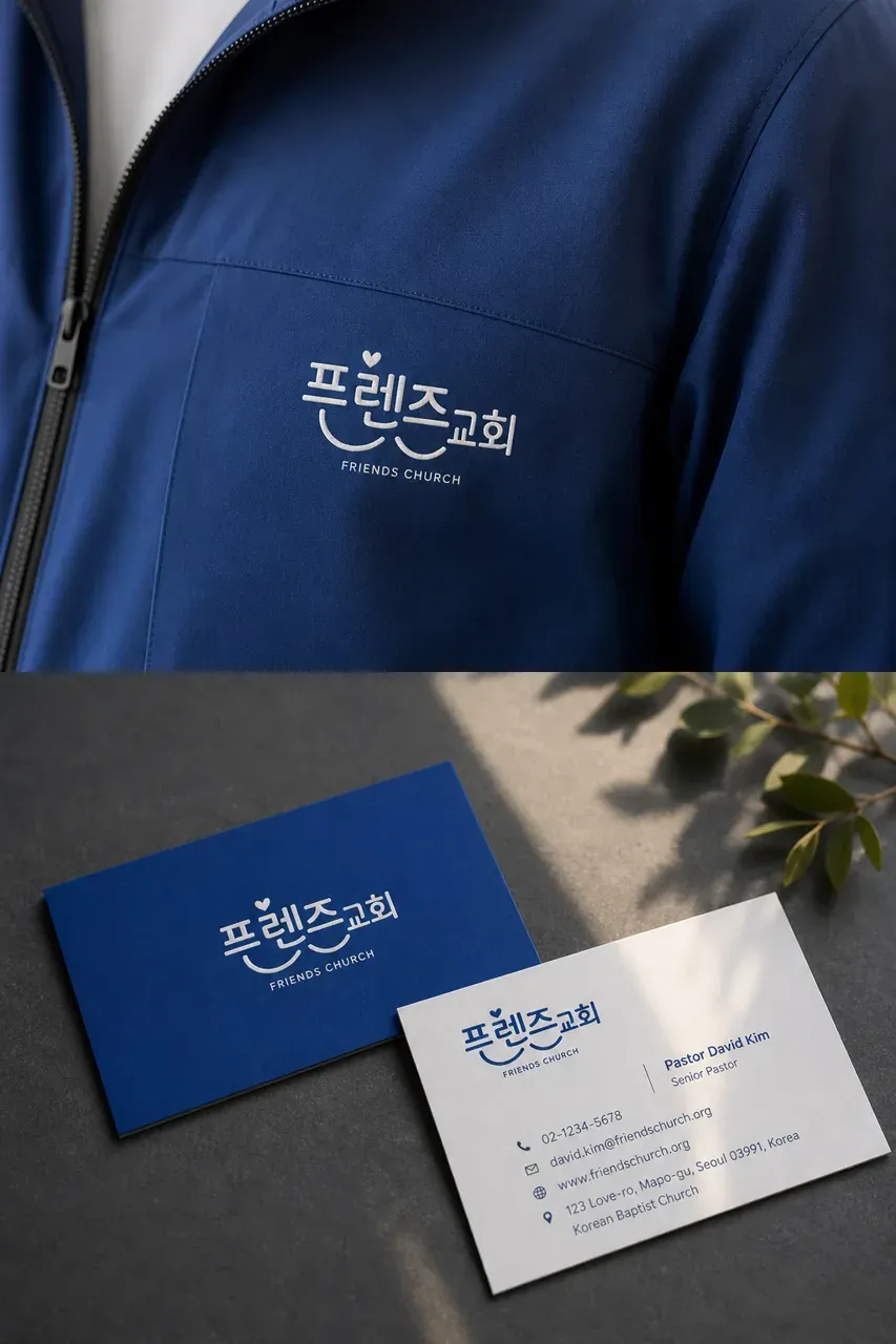 공공·단체 로고 디자인 — 젊은 세대가 편안하게 찾아오는 교회 공공·단체 로고