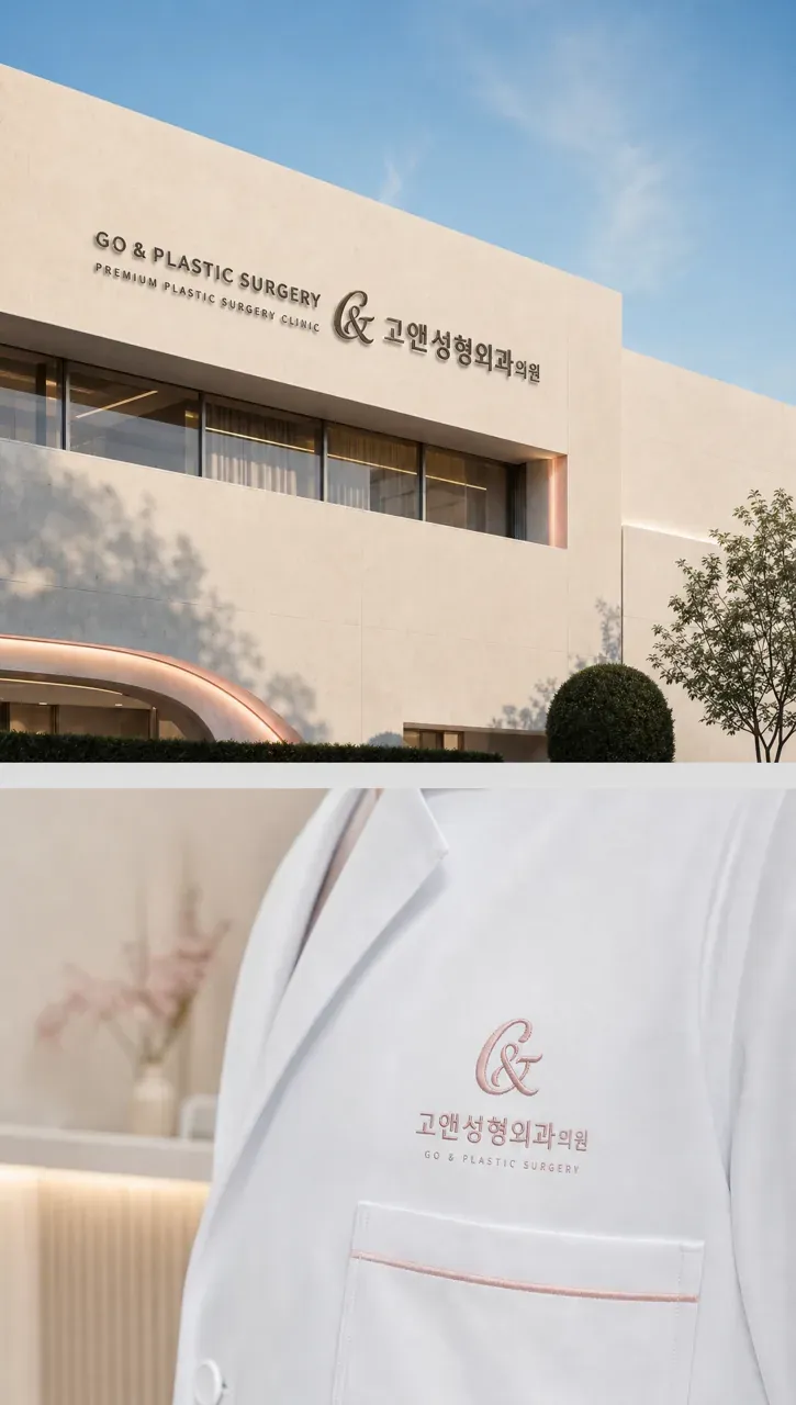 병원·의원 로고 디자인 — 라인으로 표현한 신뢰와 협력 병원 로고