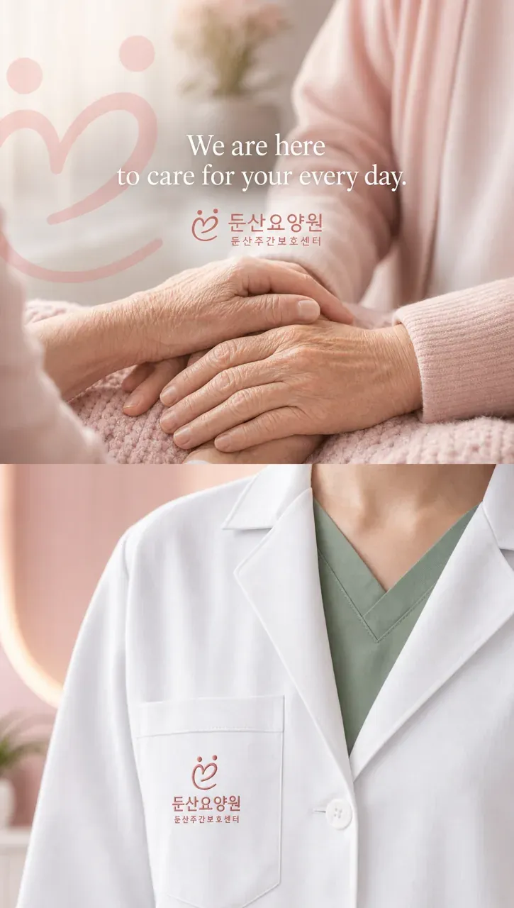 병원·의원 로고 디자인 — 따뜻하고 친근한 조합형 병원 로고