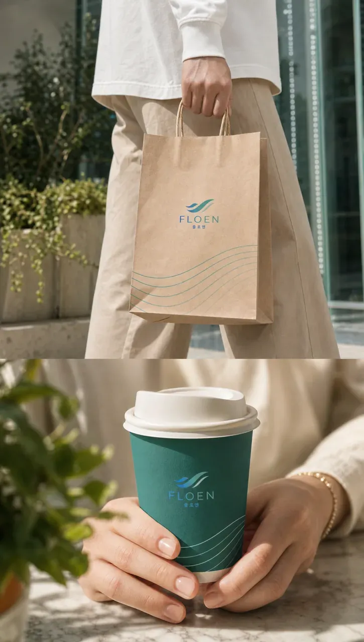 IT·테크 로고 디자인 — 모던하고 세련된 조합형 IT 서비스 로고