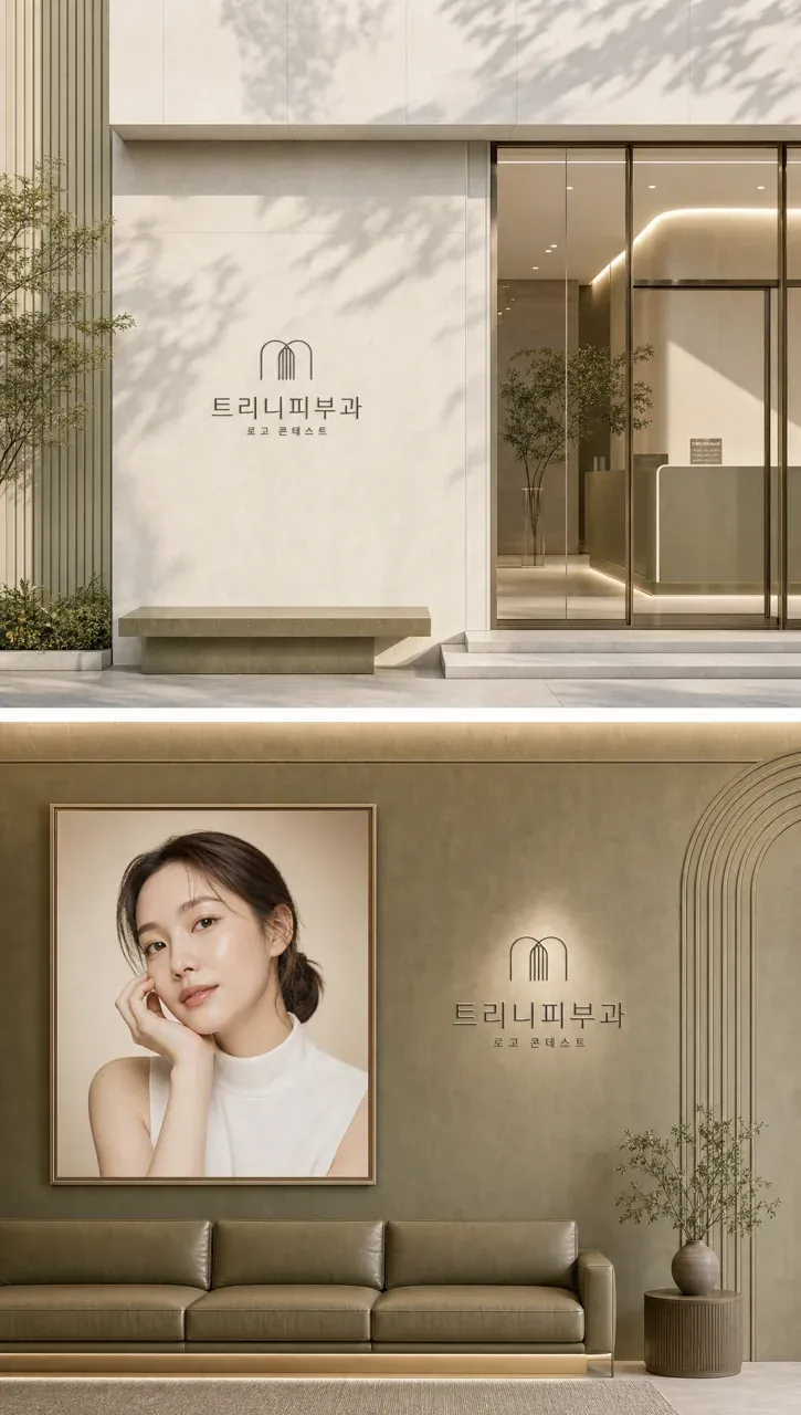 병원·의원 로고 디자인 — 신뢰와 친근함을 담은 의 현대적 병원 로고