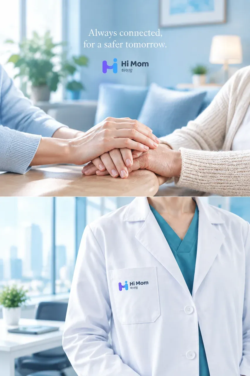 IT·테크 로고 디자인 — 따뜻하고 친근한 조합형 IT 서비스 로고