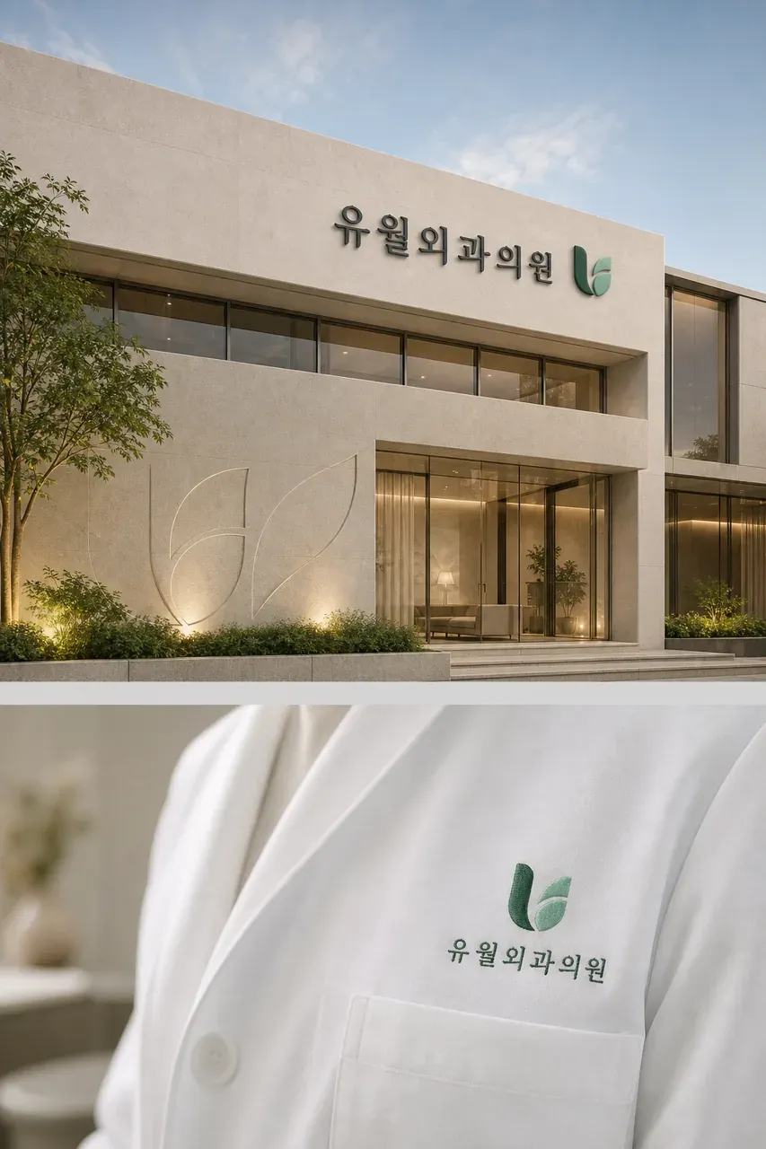 병원·의원 로고 디자인 — 당신의 온전함을 되찾다 병원 로고
