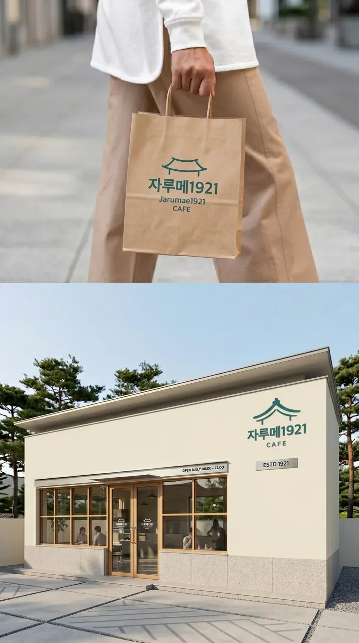그 외 로고 디자인 — 100년 한옥이 전하는 따뜻한 첫인상 21 브랜드 로고
