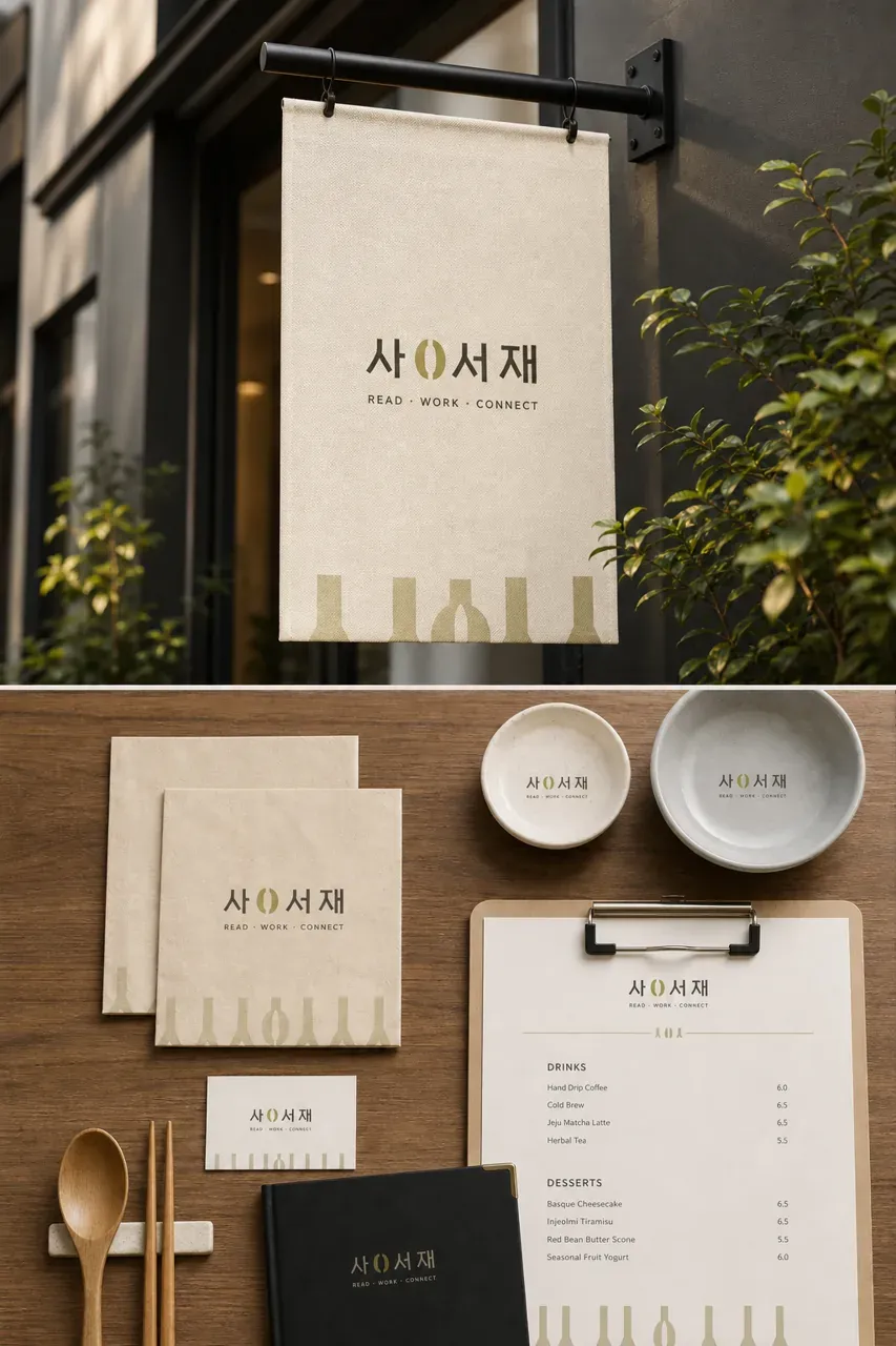 그 외 로고 디자인 — 미니멀한 브랜드 로고