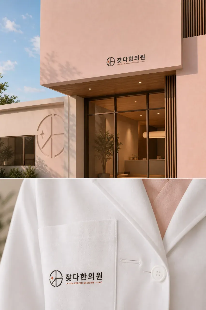 한의원·한방 로고 디자인 — 탐색과 발견의 정밀한 궤적 한의원 로고