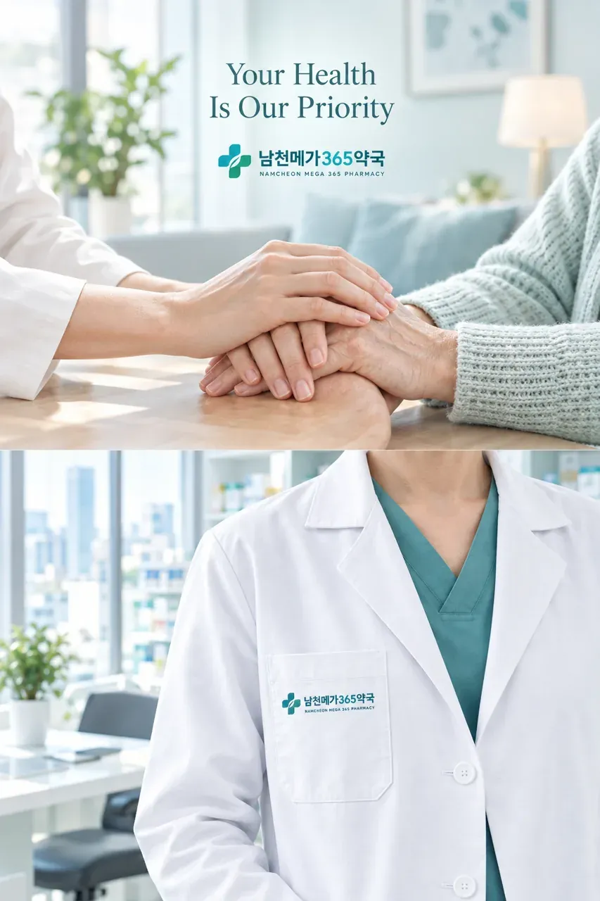 약국·제약 로고 디자인 — 신뢰의 플러스 열린 의료 공간 약국 로고
