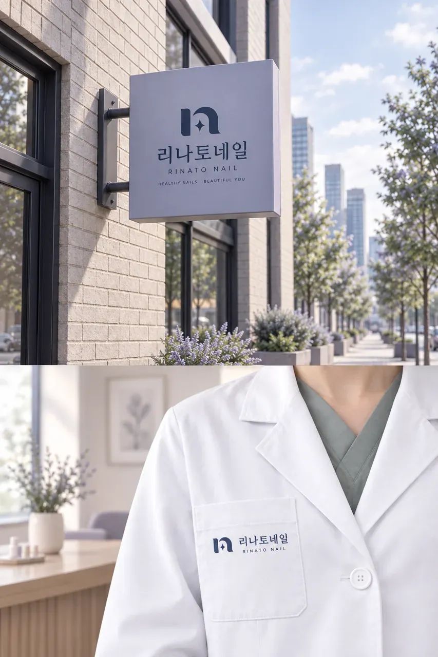 뷰티·미용 로고 디자인 — 고급스러운 조합형 뷰티 브랜드 로고