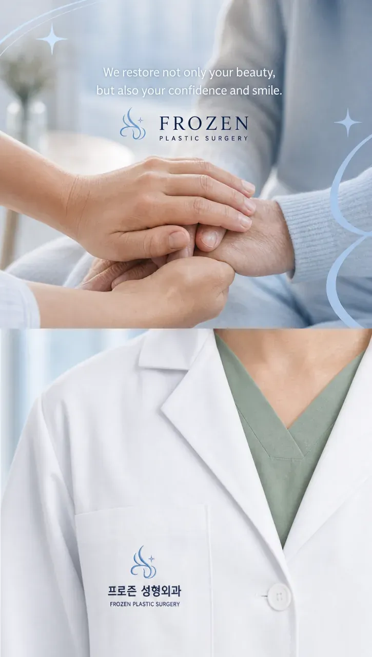 병원·의원 로고 디자인 — 정밀함의 기하학 병원 로고