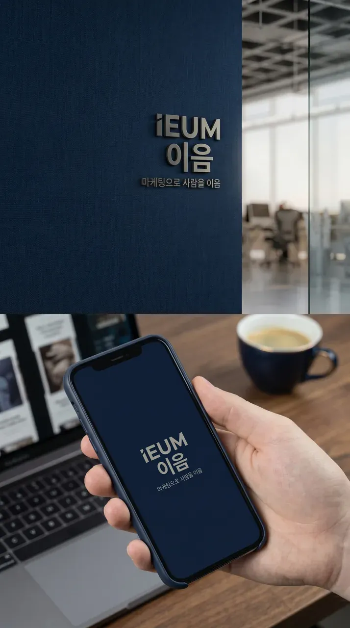 그 외 로고 디자인 — 신뢰감 있는 브랜드 로고 적용 예시