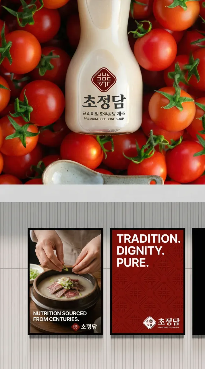 농식품·축산 로고 디자인 — 미니멀한 농식품 브랜드 로고
