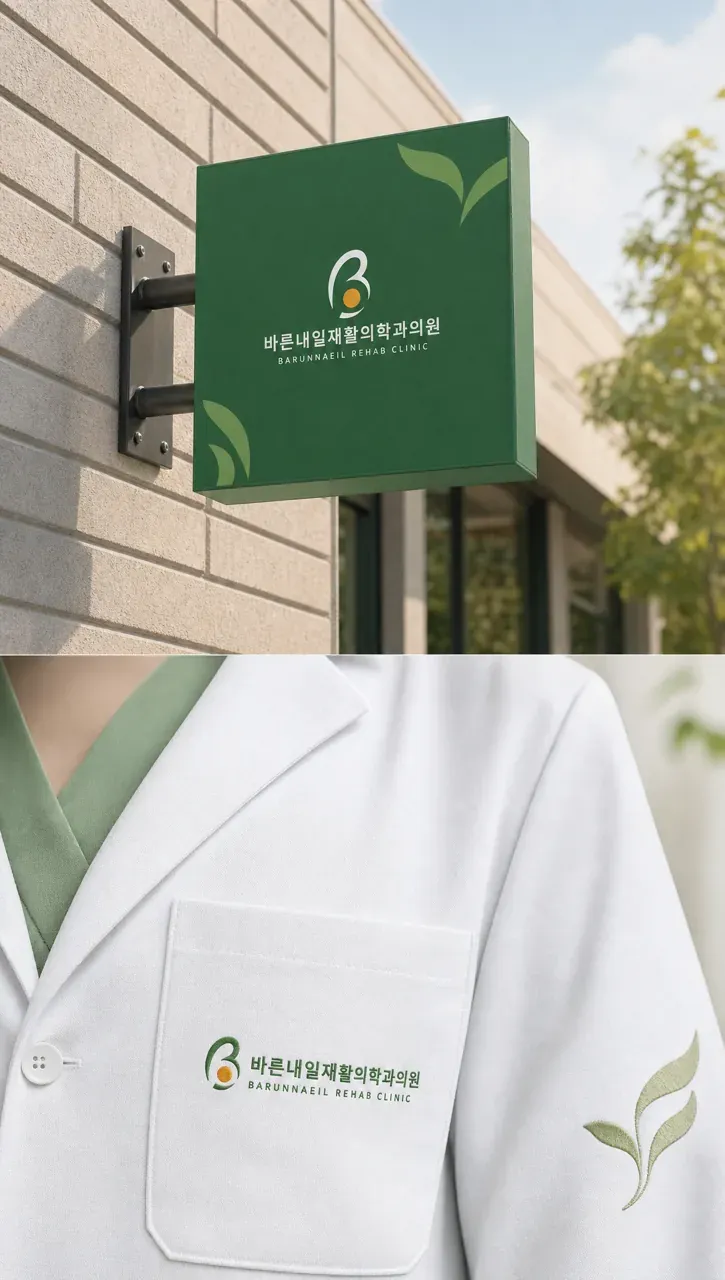 병원·의원 로고 디자인 — 회복의 신뢰 병원 로고