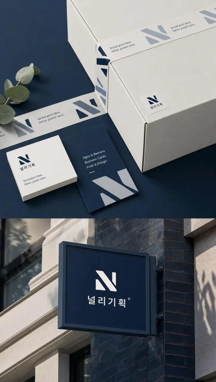 문화·예술·미디어 로고 디자인 — 확산하는 신뢰의 시작 문화·예술 브랜드 로고 적용 예시