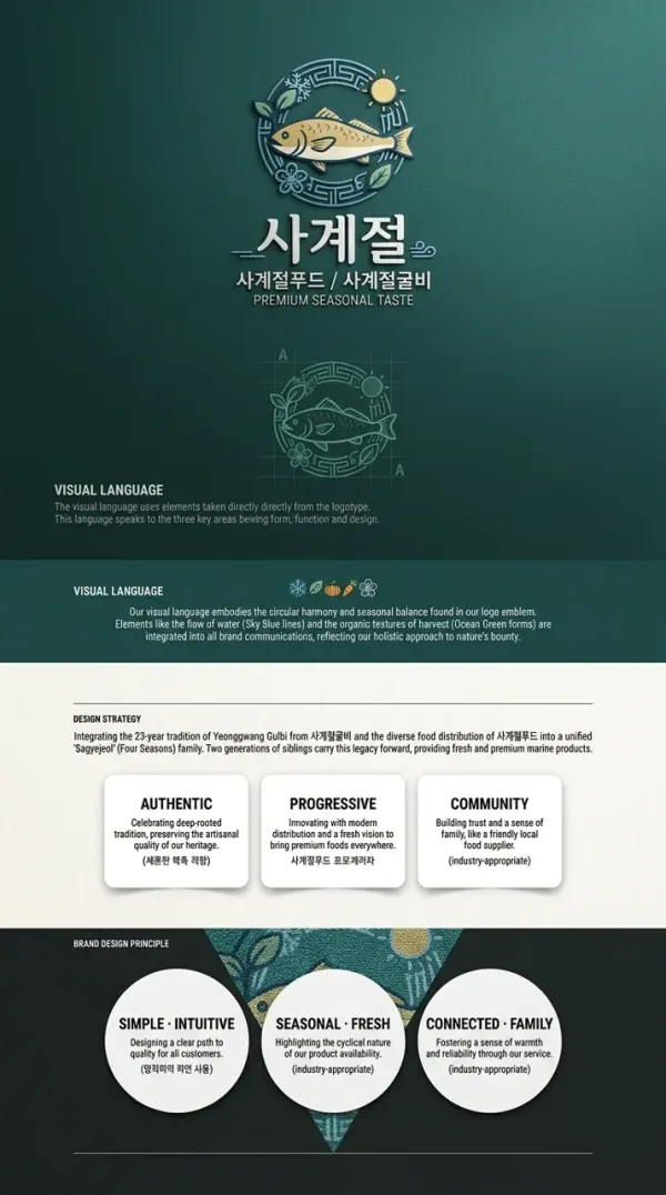 23년 전통을 이어가는 남매의 신선한 약속, 사계절푸드
