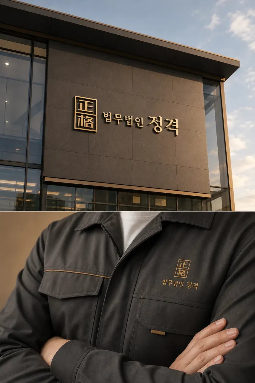 법률·세무·특허 로고 디자인 — 정확한 법적 판단의 현대적 구현 법률사무소 로고