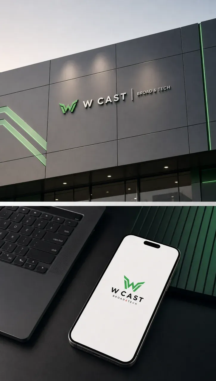 문화·예술·미디어 로고 디자인 — 모던하고 세련된 조합형 문화·예술 브랜드 로고