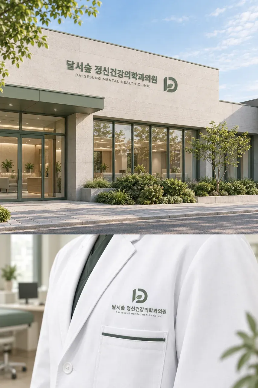 병원·의원 로고 디자인 — 따뜻하고 친근한 조합형 병원 로고
