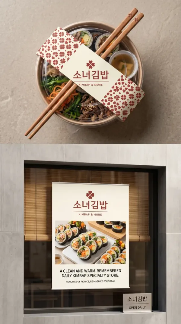 반포 가족들이 찾는 따뜻한 일상 김밥, 소녀김밥