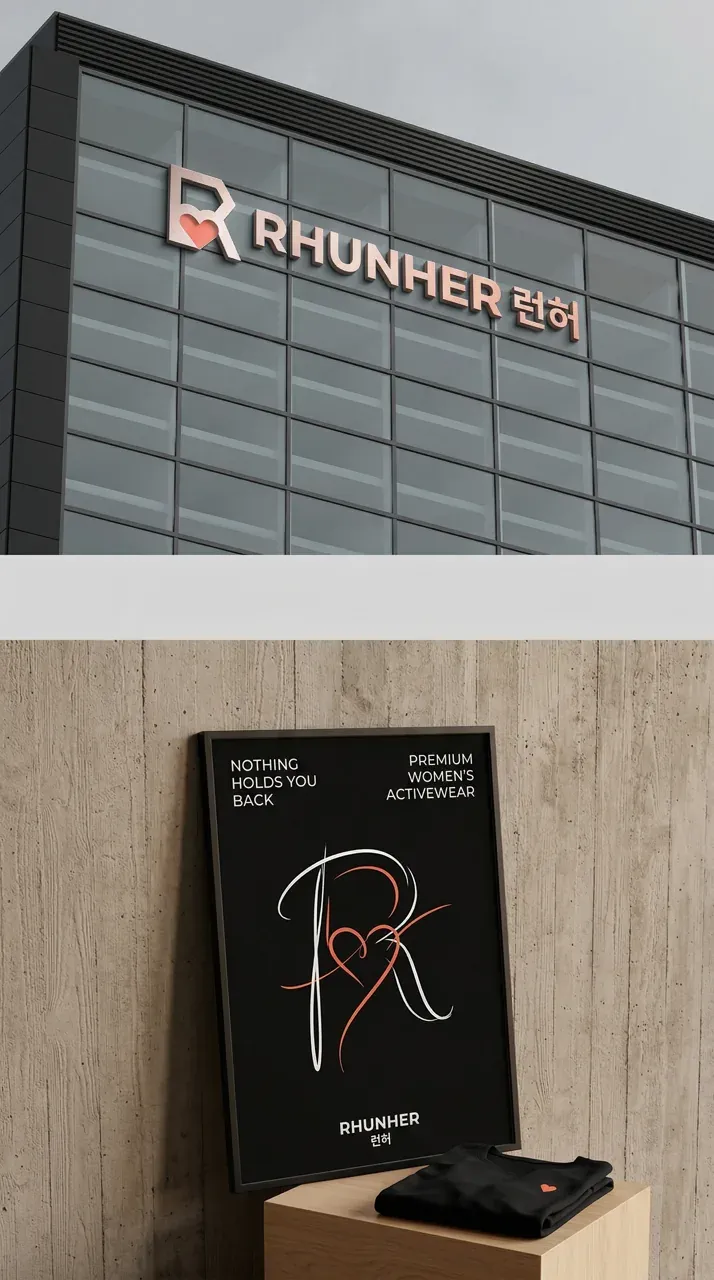 그 외 로고 디자인 — 온전한 나를 위한 시간 브랜드 로고 적용 예시