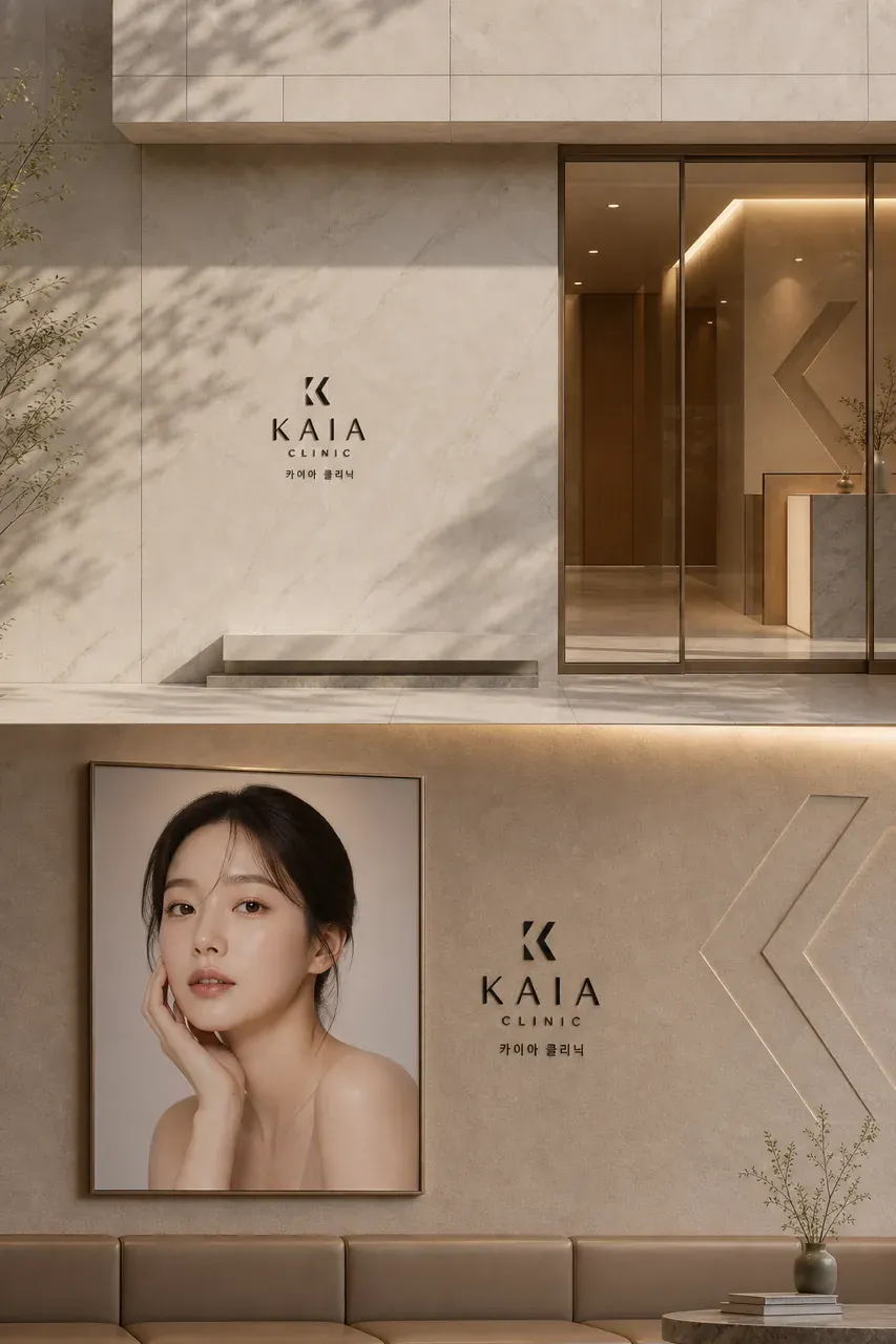 병원·의원 로고 디자인 — 선의 우아함을 담은 미니멀 병원 로고