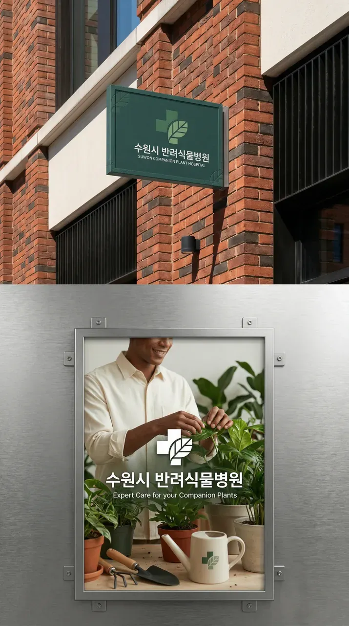 병원·의원 로고 디자인 — 신뢰감 있는 병원 로고