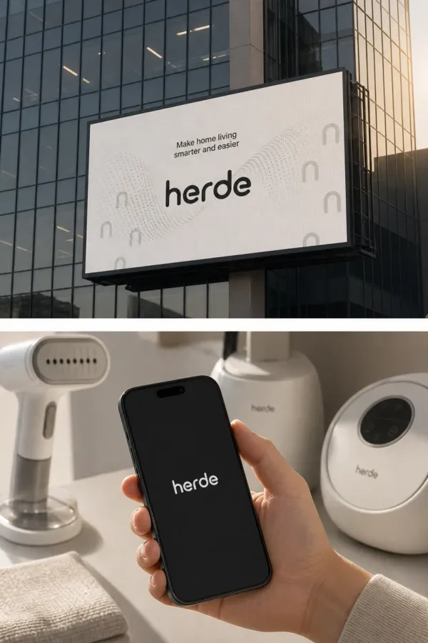 제품 위에서도 돋보이는 깔끔함, HERDE