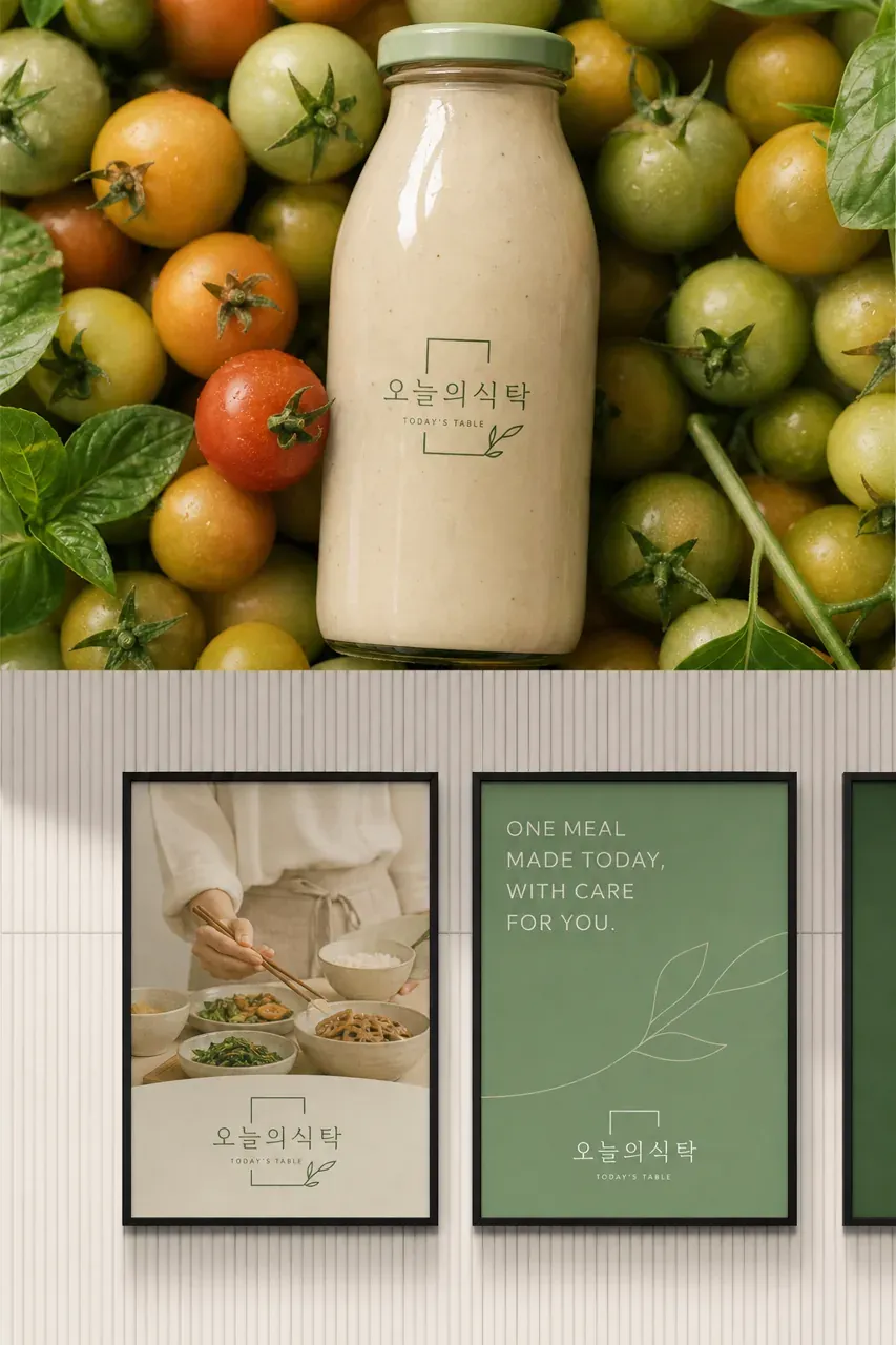 그 외 로고 디자인 — 따뜻하고 친근한 브랜드 로고