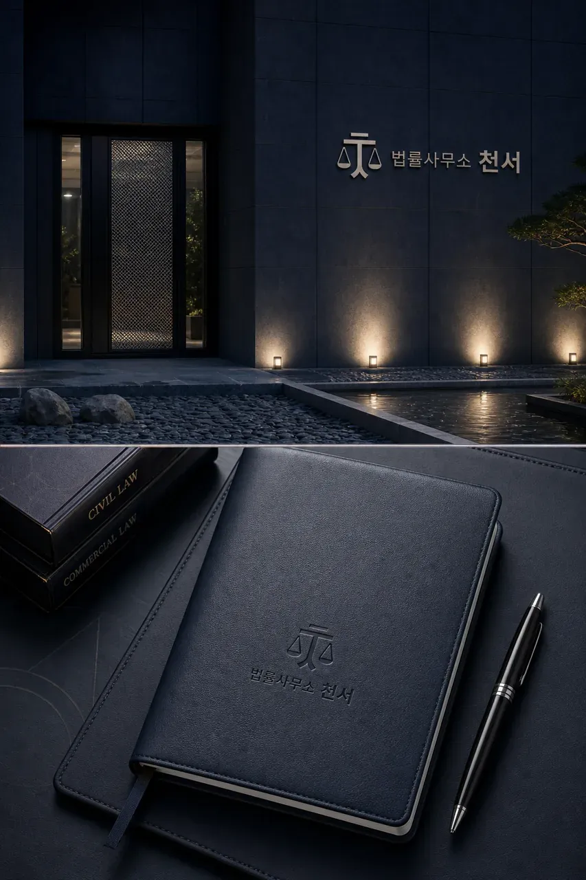 법률·세무·특허 로고 디자인 — 의 상서로운 신뢰를 담은 기하학 법률사무소 로고
