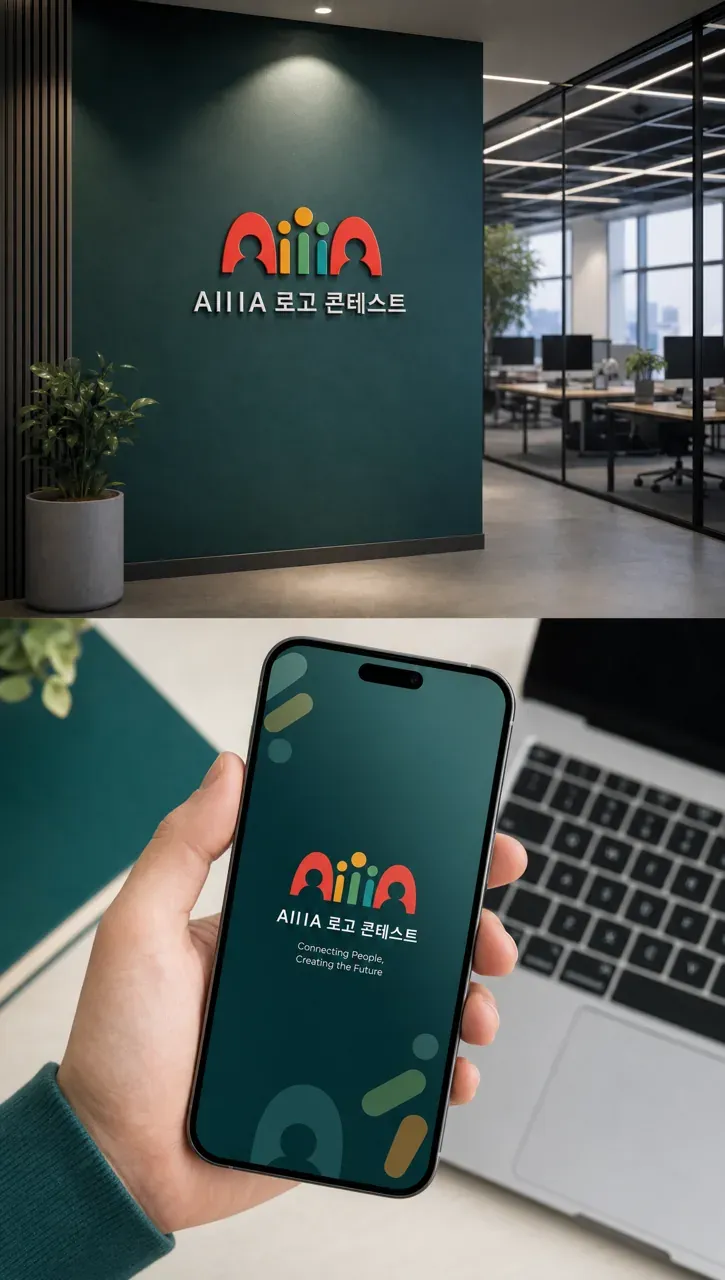 IT·테크 로고 디자인 — 모던하고 세련된 조합형 IT 서비스 로고