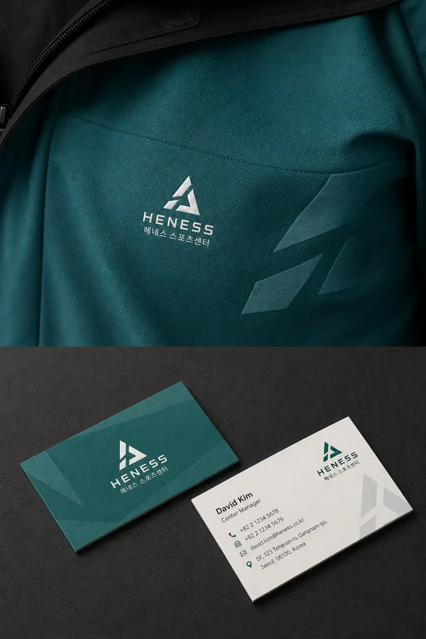 스포츠·피트니스 로고 디자인 — 모던하고 세련된 조합형 스포츠 브랜드 로고