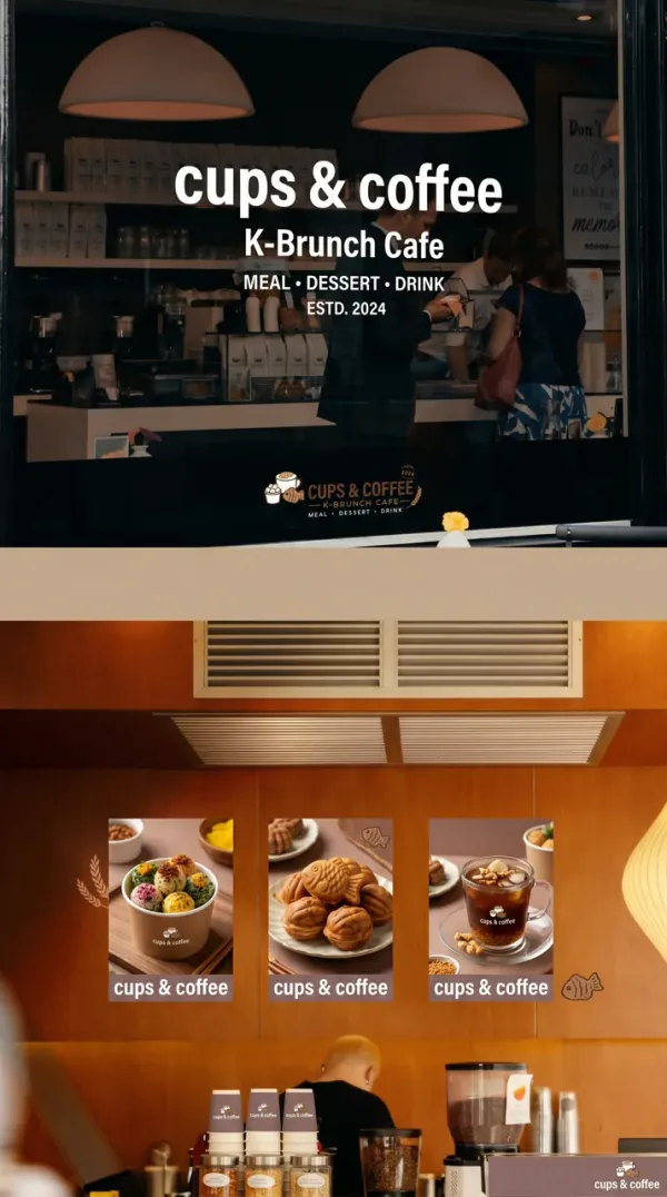 한눈에 알아보는 K브런치 전문점, 컵스앤커피