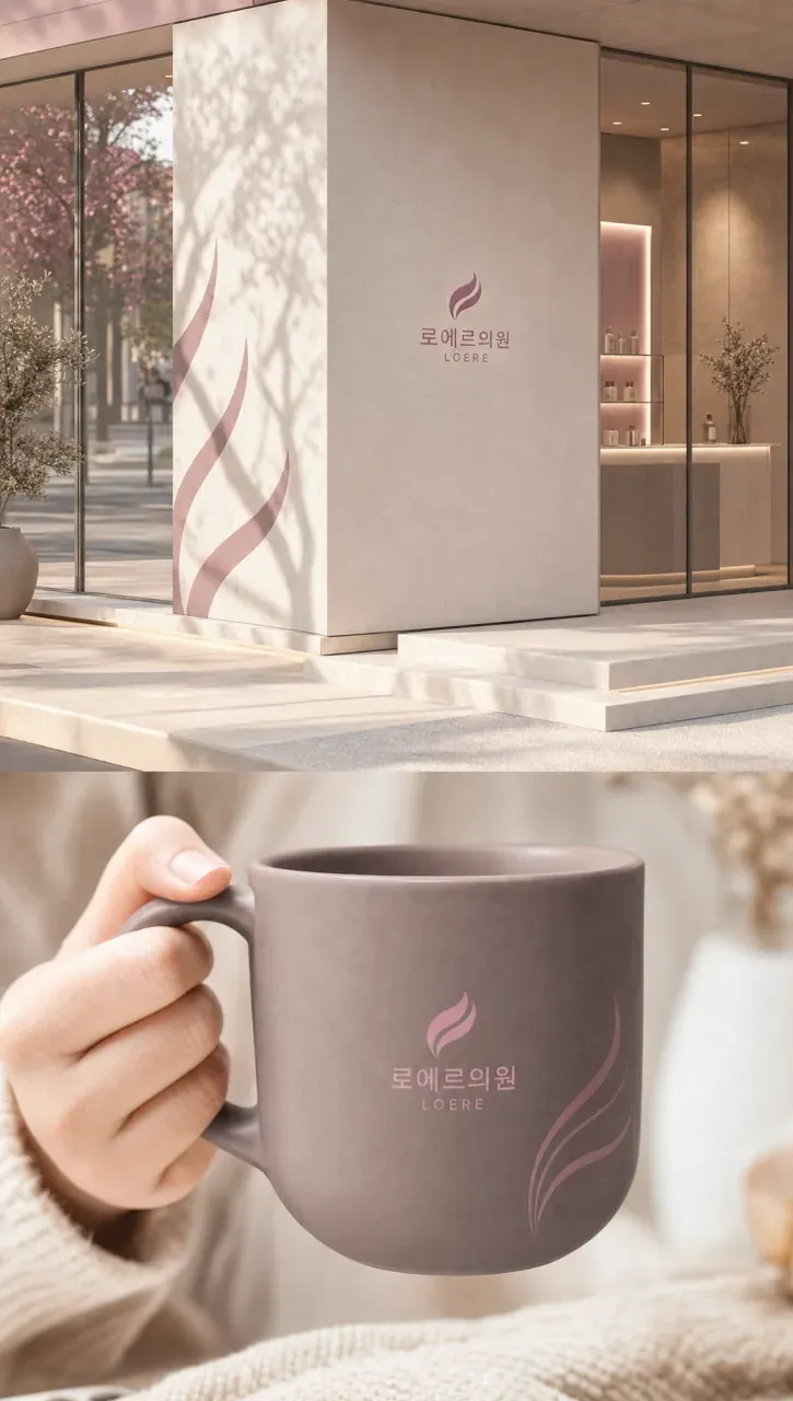 병원·의원 로고 디자인 — 원칙과 안목이 만드는 의 정제미 병원 로고 브랜드 시스템