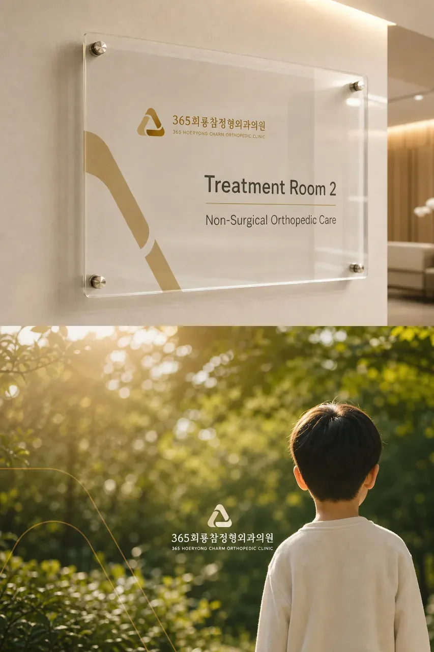 병원·의원 로고 디자인 — 치유의 정직함 병원 로고 브랜드 시스템