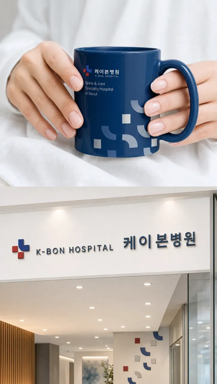 병원·의원 로고 디자인 — 신뢰감 있는 조합형 병원 로고 브랜드 시스템