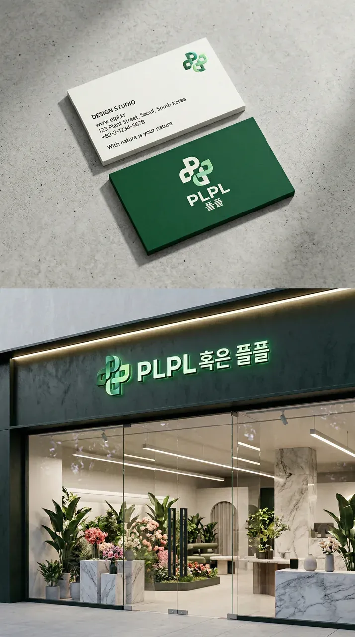 금융·부동산 로고 디자인 — 미니멀한 금융·부동산 기업 로고 브랜드 시스템