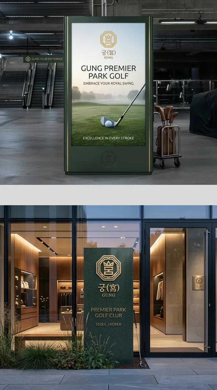 그 외 로고 디자인 — 모던하고 세련된 브랜드 로고 브랜드 시스템