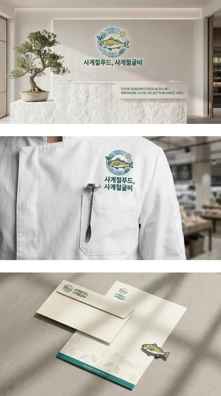 그 외 로고 디자인 — 23년 전통을 이어가는 남매의 신선한 약속 브랜드 로고 브랜드 시스템