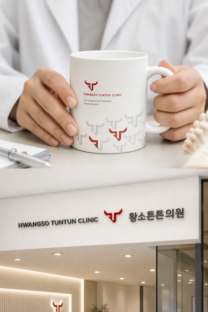 병원·의원 로고 디자인 — 어르신들이 한눈에 알아보는 믿음직한 치료 병원 로고 브랜드 시스템