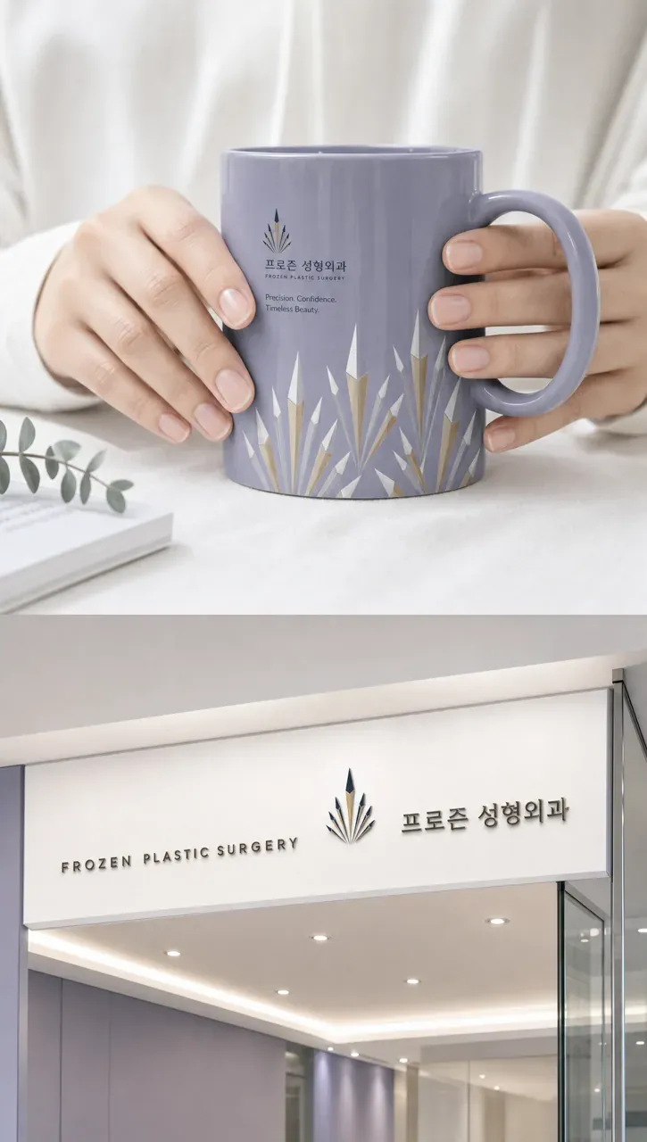 병원·의원 로고 디자인 — 미니멀한 조합형 병원 로고 브랜드 시스템