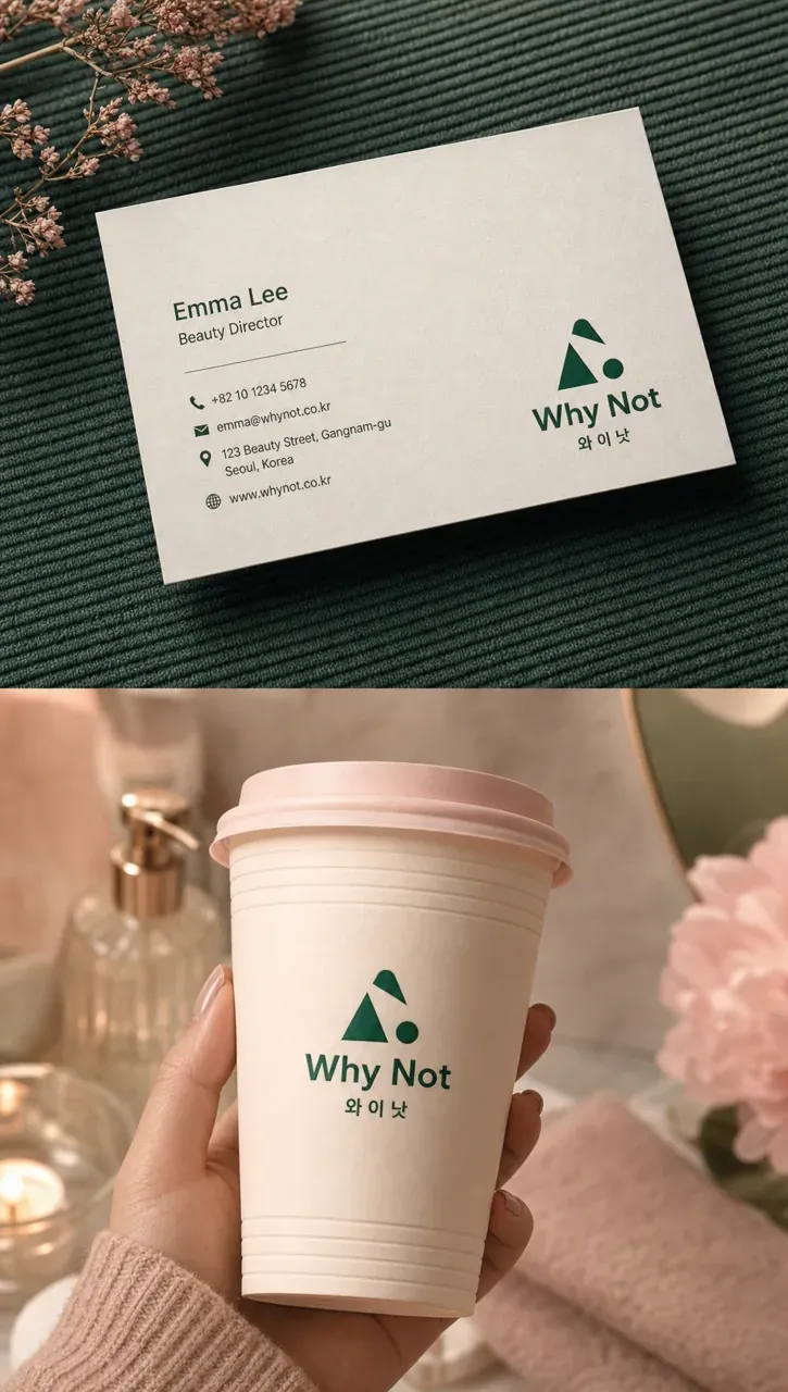 패션·의류 로고 디자인 — 미니멀한 워드마크 패션 브랜드 로고 브랜드 시스템