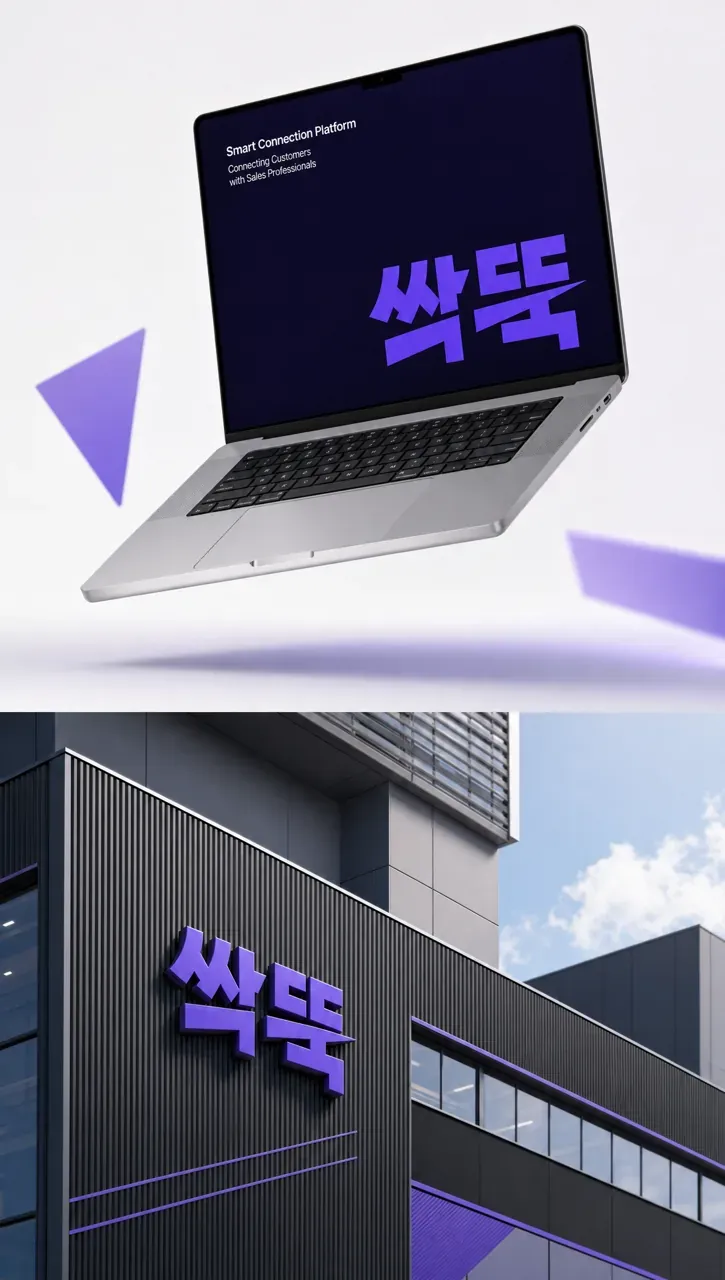 IT·테크 로고 디자인 — 거품 없는 신뢰의 모던 로고타입 IT 서비스 로고 브랜드 시스템