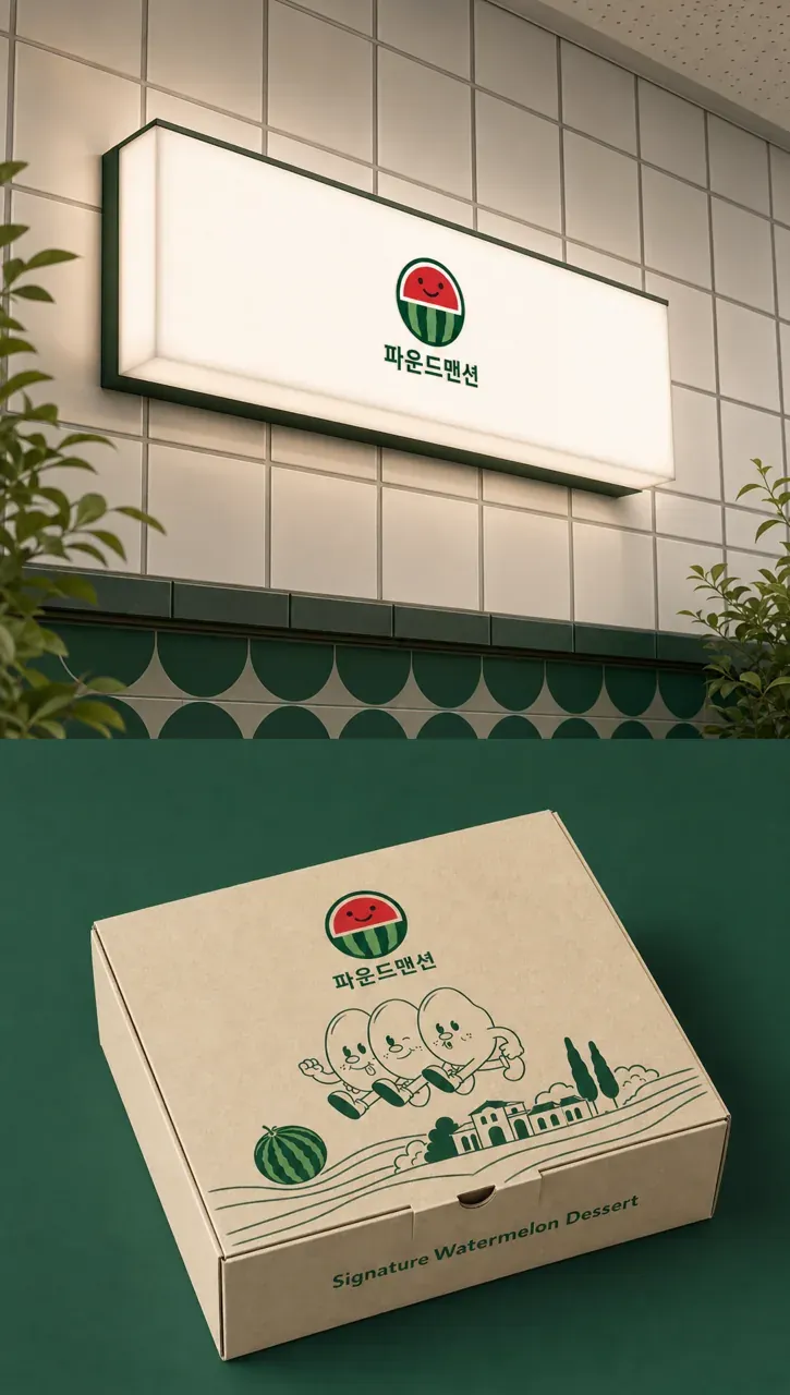 그 외 로고 디자인 — 모던하고 세련된 브랜드 로고 브랜드 시스템