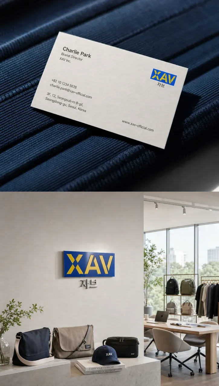패션·의류 로고 디자인 — 강렬하고 대담한 워드마크 패션 브랜드 로고 브랜드 시스템