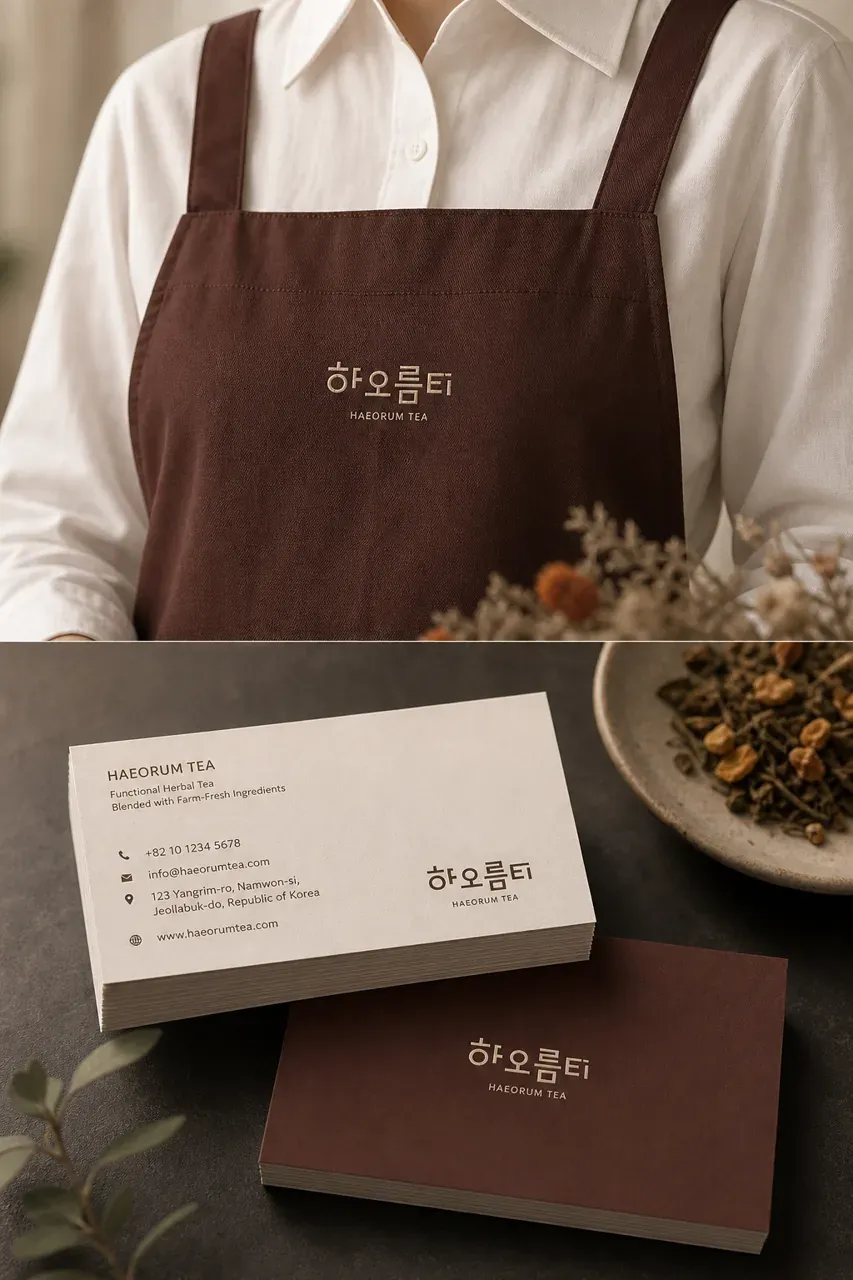 농식품·축산 로고 디자인 — 새벽 빛처럼 고요한 일상의 쉼 농식품 브랜드 로고 브랜드 시스템