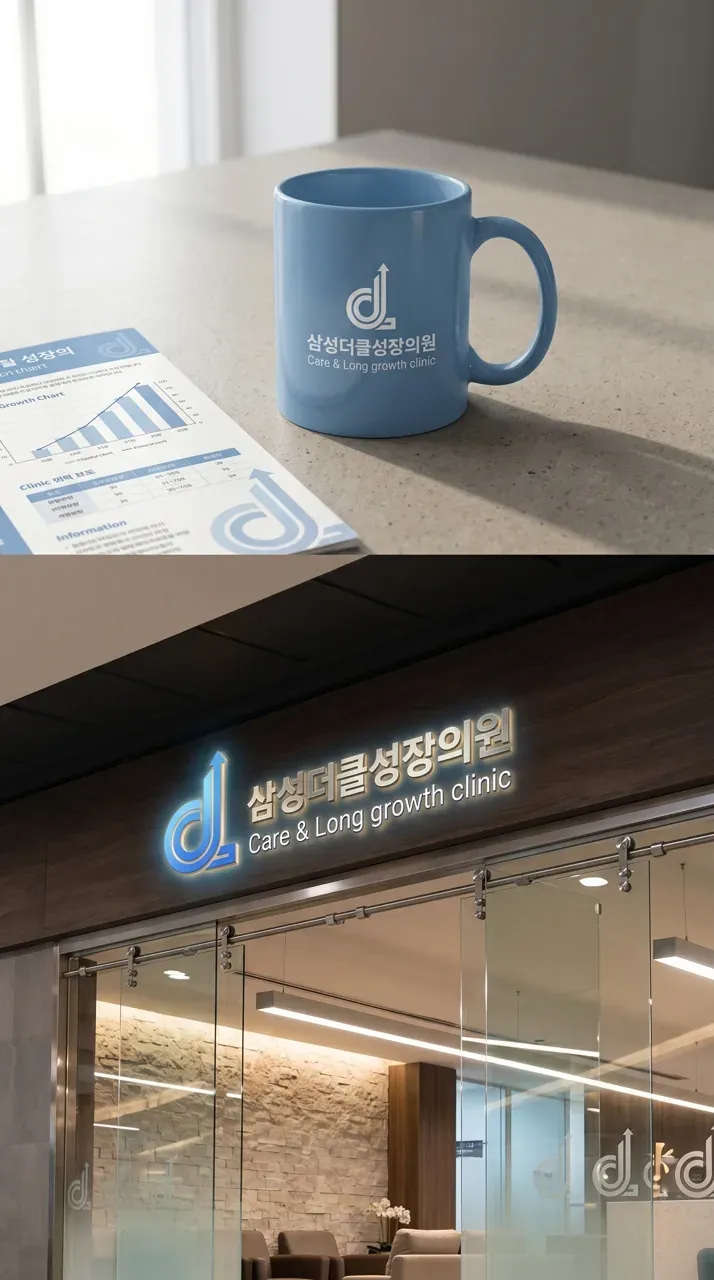 그 외 로고 디자인 — 우리 아이 성장을 믿고 맡길 수 있는 곳 삼성더클성장 브랜드 로고 브랜드 시스템