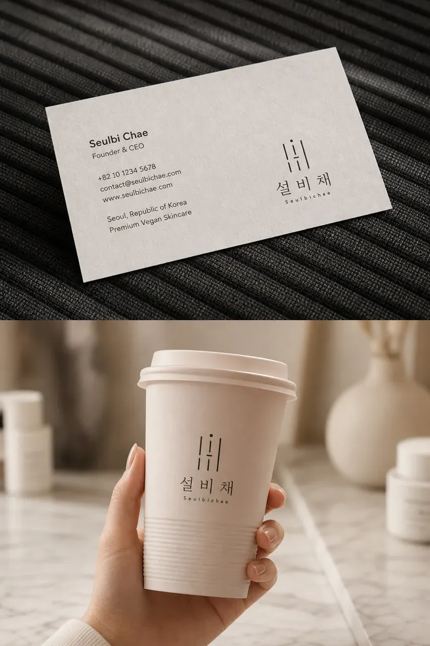 그 외 로고 디자인 — 미니멀한 브랜드 로고 브랜드 시스템