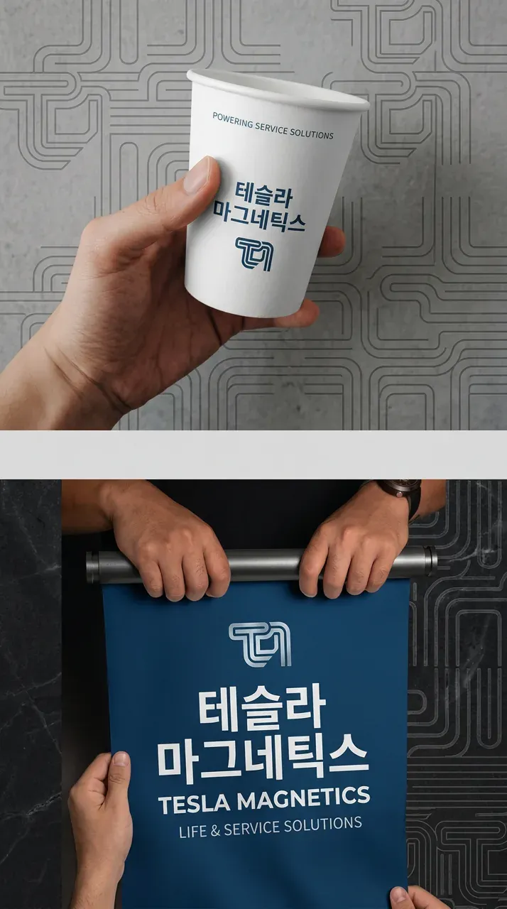 제조·유통 로고 디자인 — 일상에 자연스럽게 스며드는 믿음직한 서비스 제조·유통 기업 로고 브랜드 시스템