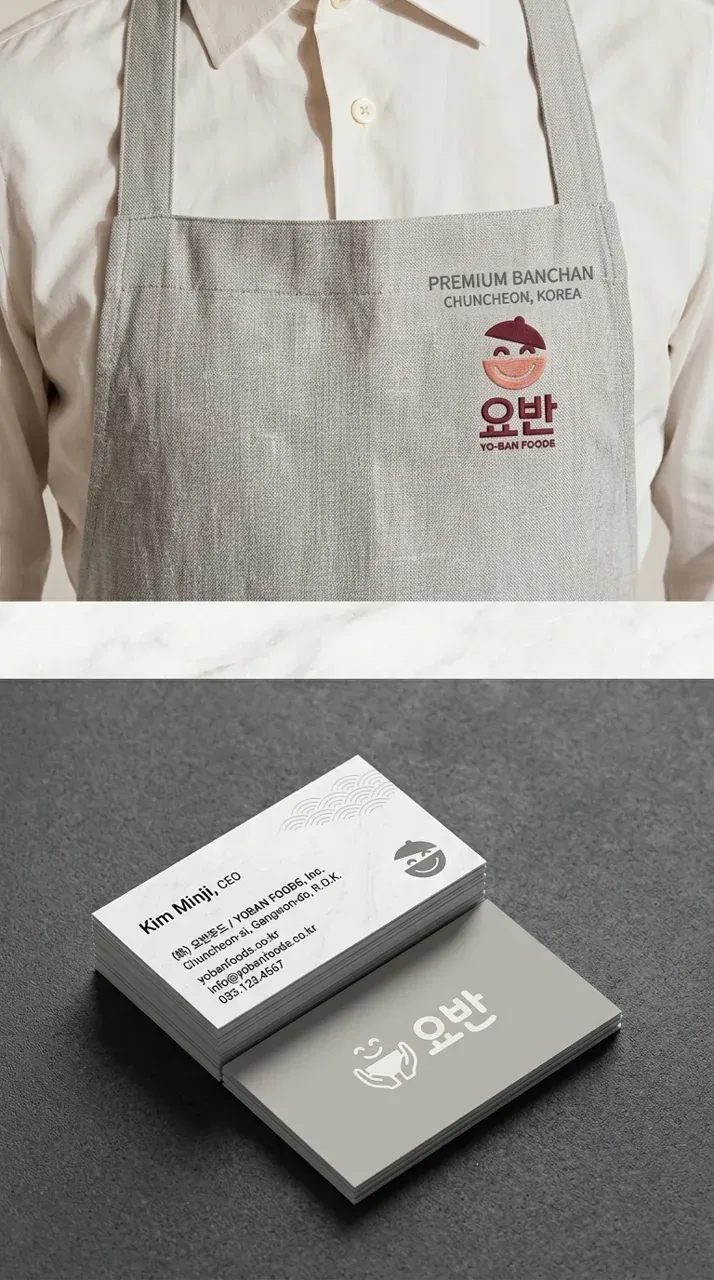음식점·외식 로고 디자인 — 단골들이 믿고 찾는 행복한 식탁 음식점 로고 브랜드 시스템