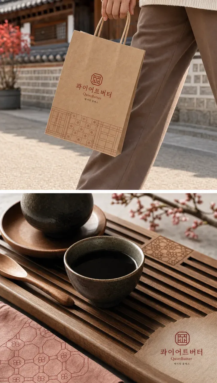 카페·베이커리 로고 디자인 — 모던의 정결함 속에 깃든 온기 카페 로고 브랜드 시스템