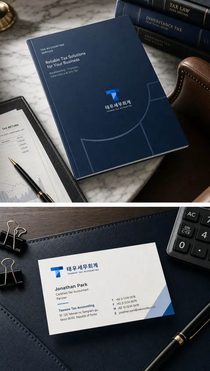 법률·세무·특허 로고 디자인 — 신뢰의 기하학 법률사무소 로고 브랜드 시스템
